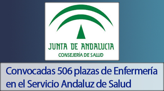 Convocadas 506 plazas de Enfermería en el Servicio Andaluz de Salud